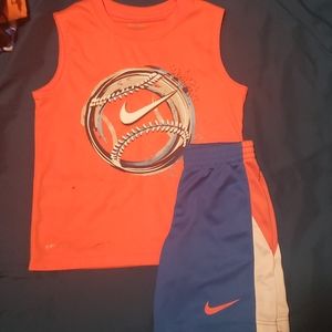 Size 6 boys Nike Baseball  outfit